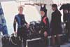 Lenka, Alice and Polda before dive