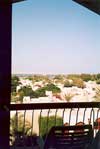The view from our hotel - Helnan Regina