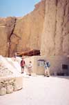 The Valley of the Kings - on way from a tomb