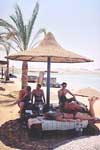 Mirette Hotels beach - nice snorkeling at the shallow water there
