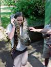 Simona and the snake